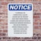 Signmission Flammable Or Combustible Liquids OSHA Notice Sign, Plastic, 7in W x 10in L, 2PK OS-2PACK-NS-P-710-V-12775 - alternate 6